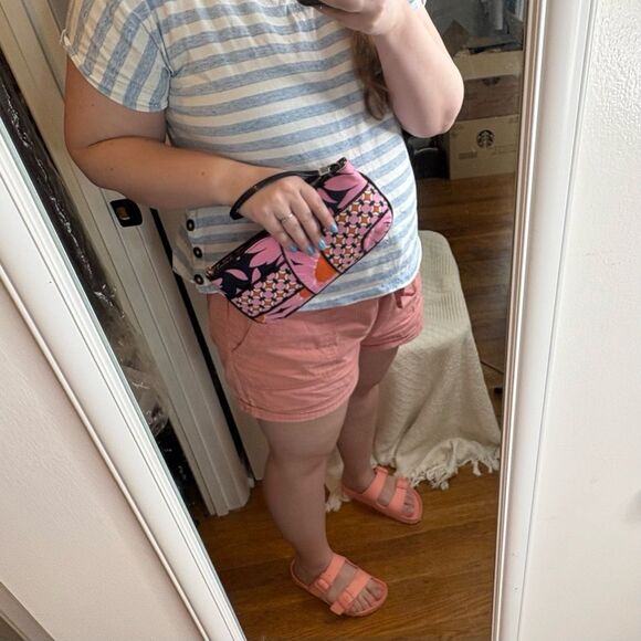 Y2K Vintage Vera Bradley Loves Me Jazzy Clutch Wristlet - Picture 5 of 8